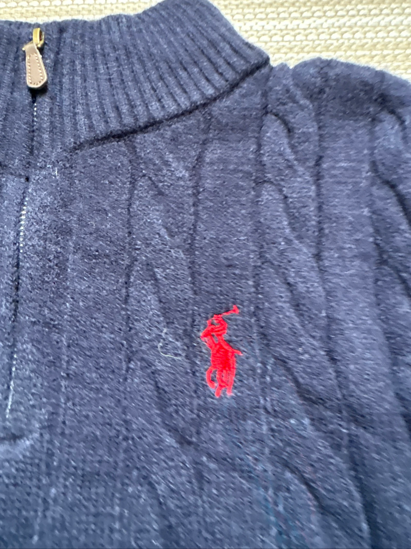 Polo Ralph Lauren Navy Blue sweater – photo 2